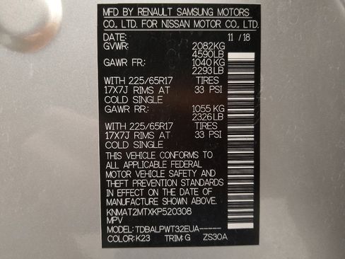 Used 2019 Nissan Rogue S image 33