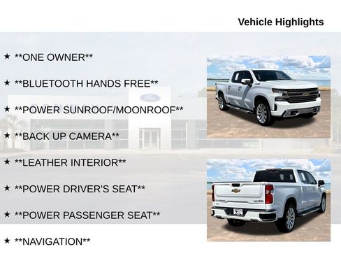 Used 2022 Chevrolet Silverado 1500 High Country w/ Technology Package image 6
