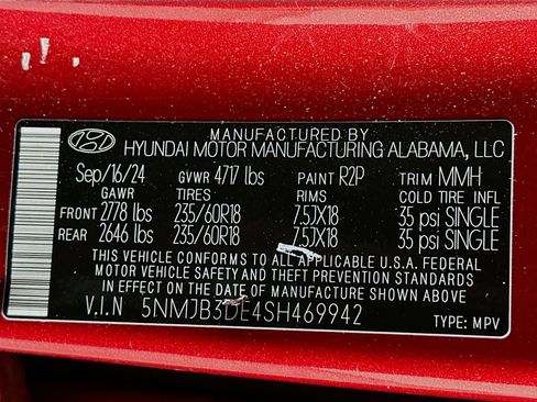 Used 2025 Hyundai Tucson SEL image 12