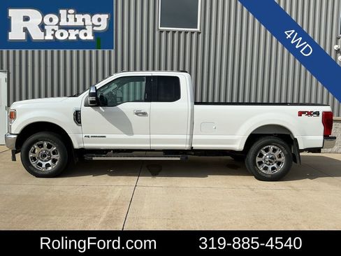 Used 2021 Ford F350 Lariat w/ Chrome Package image 2