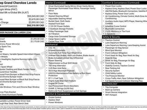 Used 2023 Jeep Grand Cherokee Laredo image 3