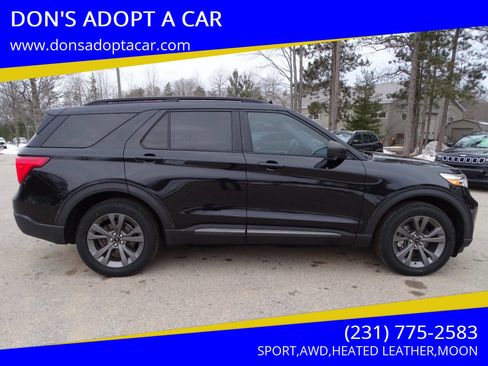 Used 2021 Ford Explorer Sport XLT w/ XLT Sport Appearance Package image 1