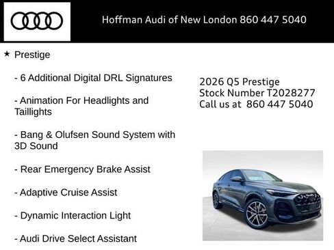 New 2026 Audi Q5 Prestige AWD/4WD image 6