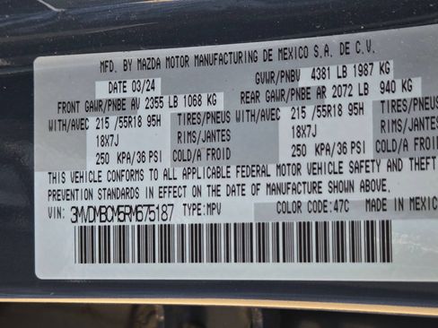 Used 2024 MAZDA CX-30 AWD 2.5 S w/ Preferred Package image 12