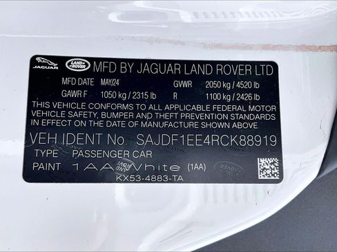 New 2024 Jaguar F-TYPE R-Dynamic image 13