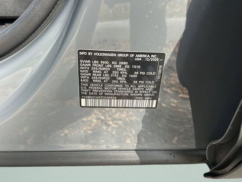 New 2026 Volkswagen Atlas SEL image 36