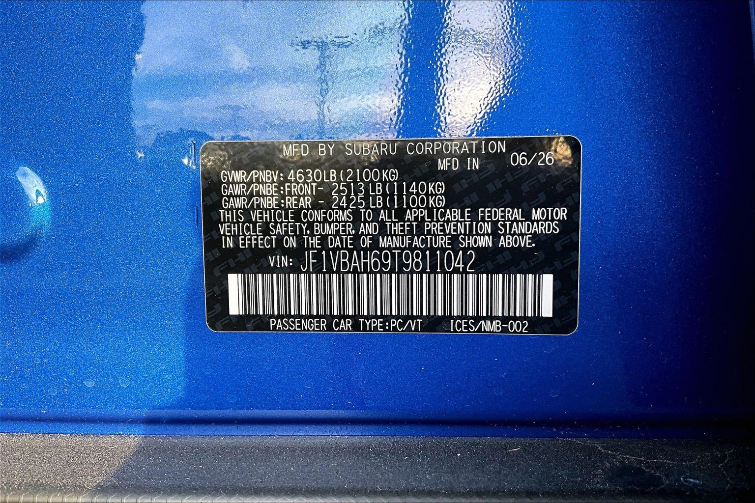 New 2026 Subaru WRX Premium AWD/4WD image 26