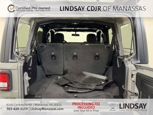 Certified 2022 Jeep Wrangler Unlimited Sport AWD/4WD image 17