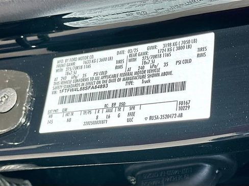 Used 2025 Ford F150 Tremor w/ Equipment Group 402A High AWD/4WD image 32