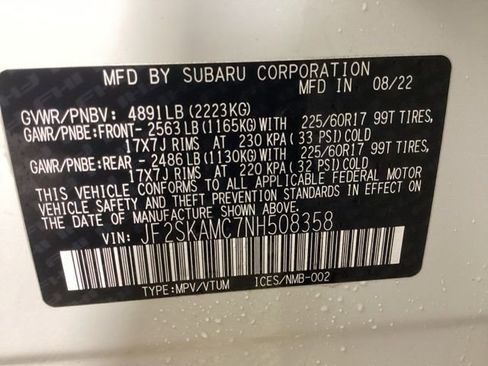 Used 2022 Subaru Forester Wilderness image 15