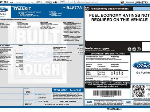 Used 2018 Ford Transit 350 XL RWD image 6