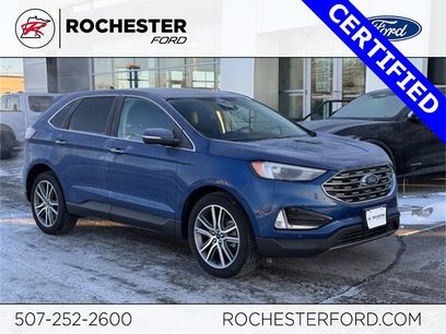 Certified 2022 Ford Edge Titanium w/ Class II Trailer Tow Package