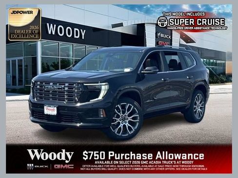 New 2026 GMC Acadia Denali Ultimate AWD/4WD image 1
