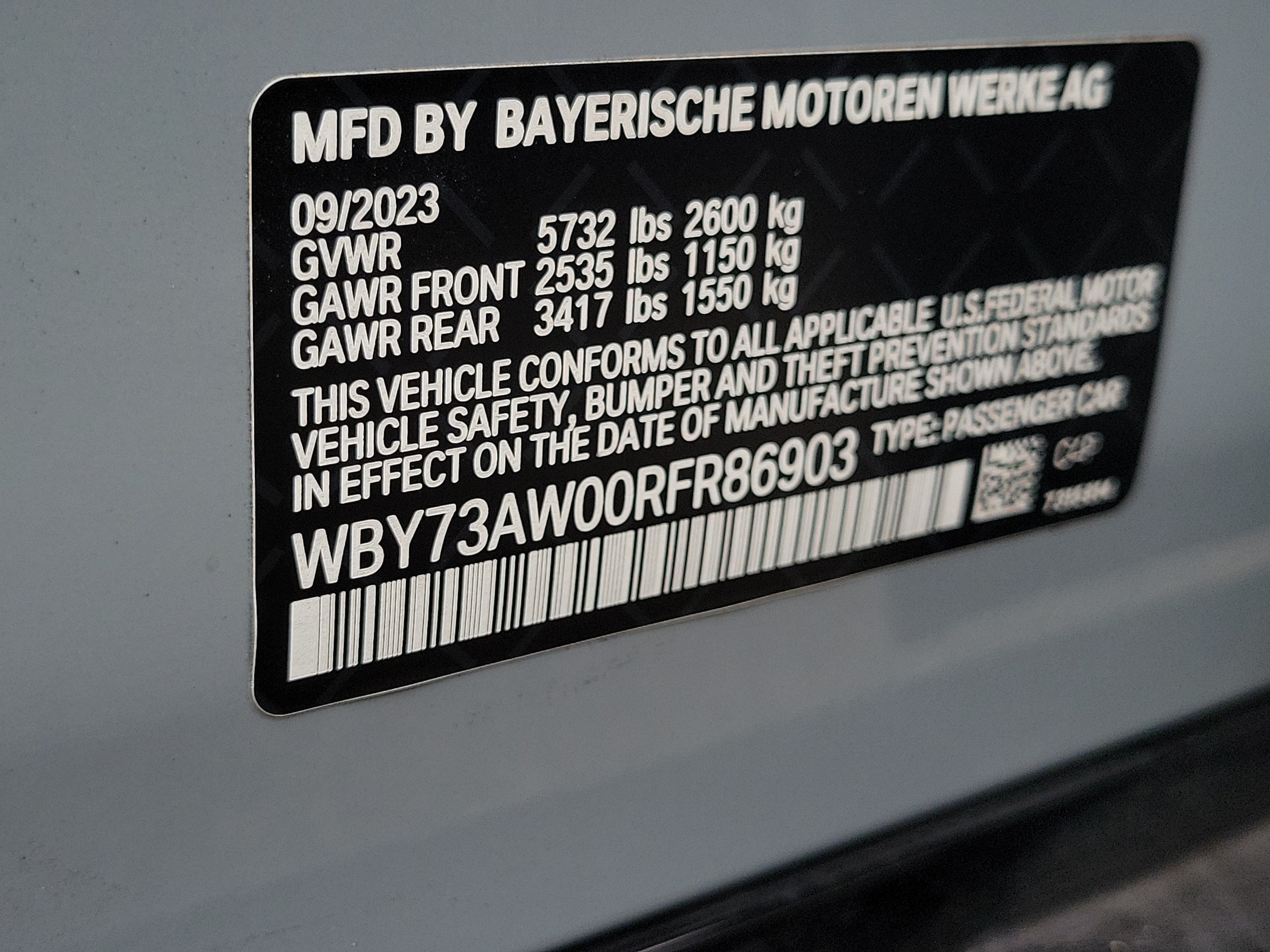 Used 2024 BMW i4 eDrive40 w/ M Sport Package RWD image 10