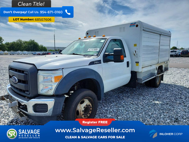 Used 2016 Ford F550 2WD Regular Cab Super Duty image 1