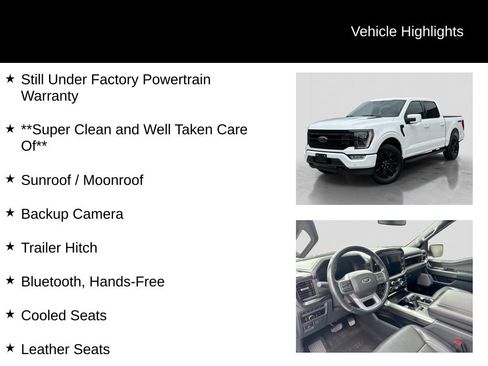 Used 2023 Ford F150 Lariat w/ Equipment Group 502A High AWD/4WD image 21