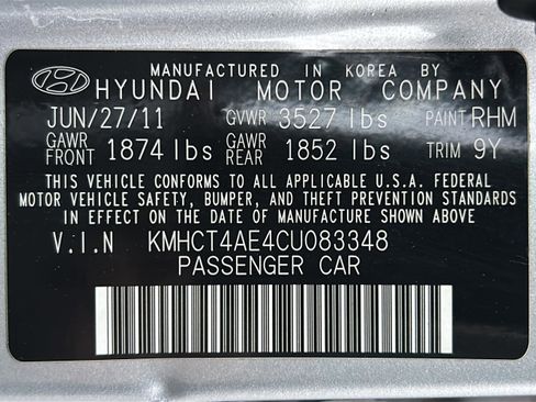 Used 2012 Hyundai Accent GLS image 43