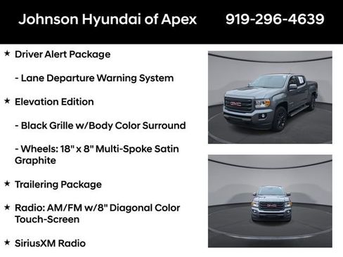 Used 2020 GMC Canyon SLE w/ Driver Alert Package image 12