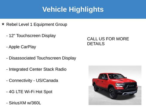 Used 2023 RAM 1500 Rebel w/ Rebel Level 1 Equipment Group AWD/4WD image 36