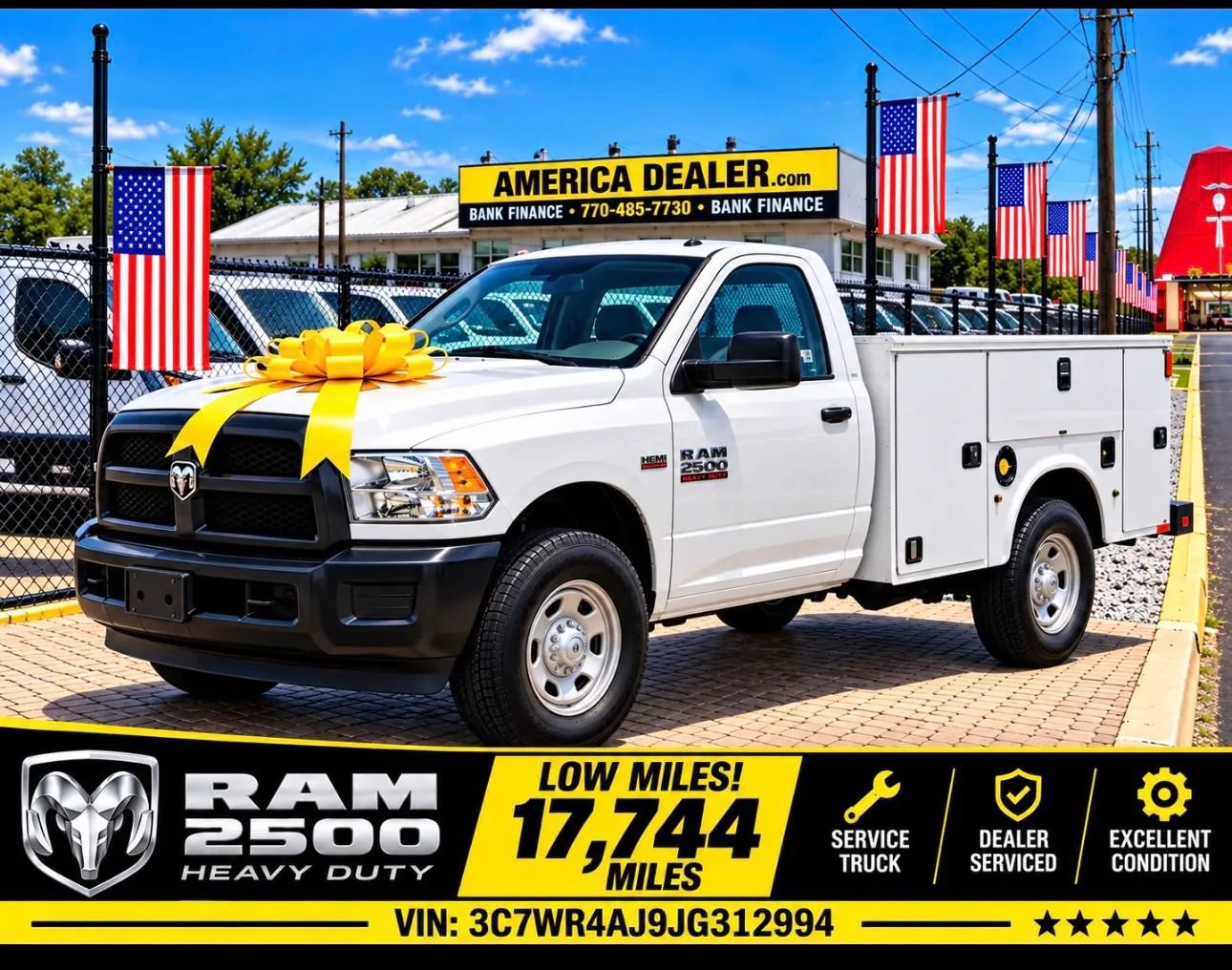 Used 2018 RAM 2500 Tradesman RWD image 1
