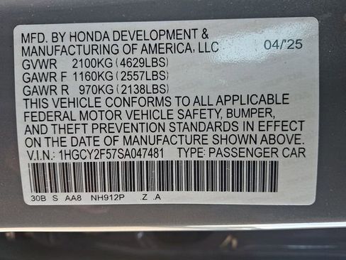 Used 2025 Honda Accord Sport image 26