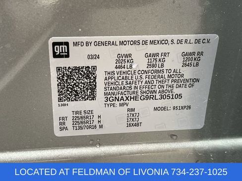Certified 2024 Chevrolet Equinox LS w/ LS Convenience Package FWD image 32