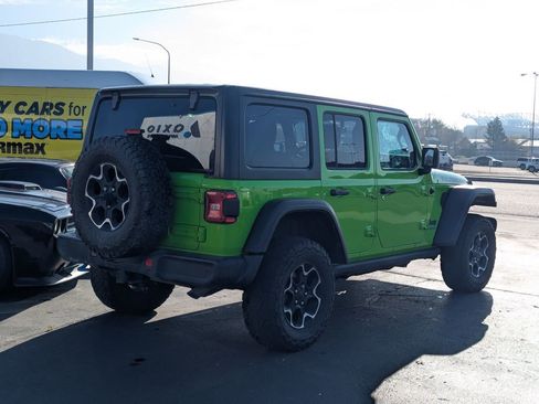 Used 2021 Jeep Wrangler Unlimited Rubicon 4xe w/ Cold Weather Group AWD/4WD image 4