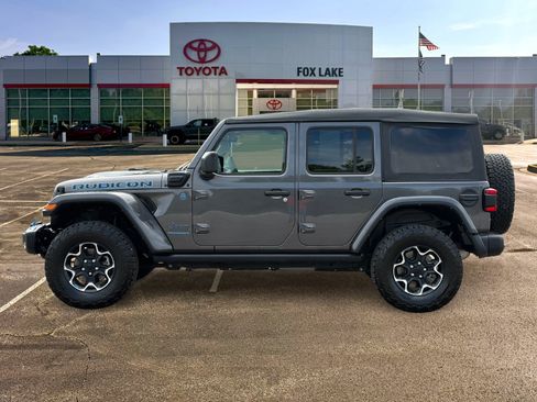 Used 2023 Jeep Wrangler Unlimited Rubicon 4xe w/ Steel Bumper Group AWD/4WD image 2