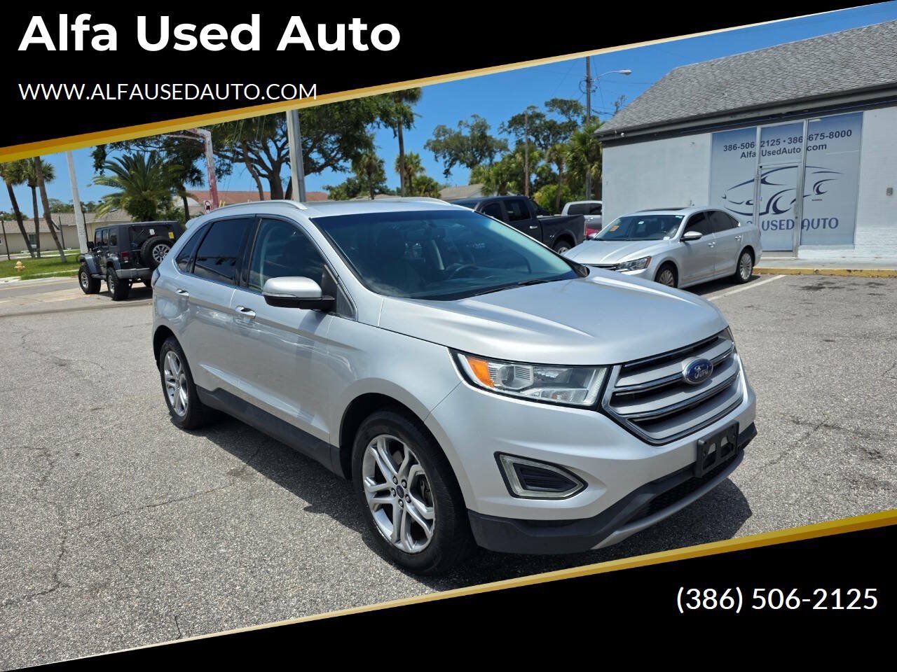 Used 2015 Ford Edge Titanium w/ Technology Package AWD/4WD image 1