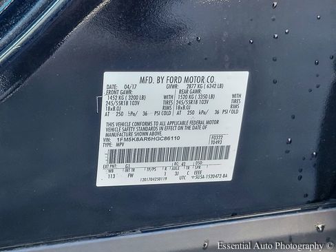Used 2017 Ford Explorer 4WD Police Interceptor image 31