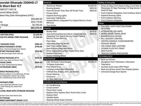 New 2026 Chevrolet Silverado 2500 LT w/ All Star Edition AWD/4WD image 8