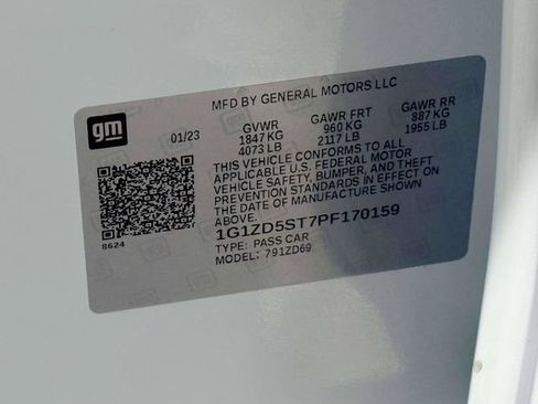 Used 2023 Chevrolet Malibu LT w/ Driver Confidence Package FWD image 16