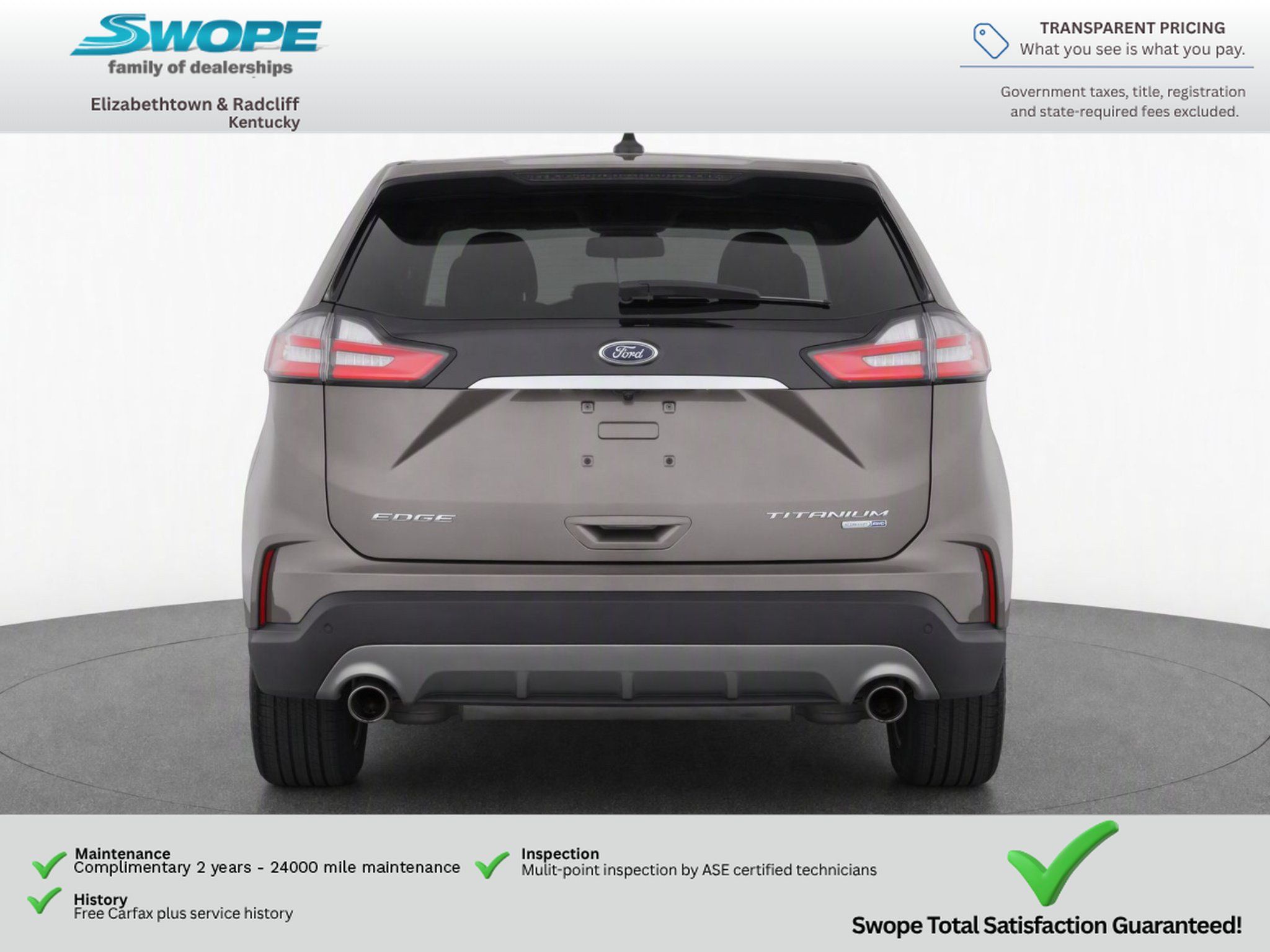 Used 2019 Ford Edge Titanium FWD image 6