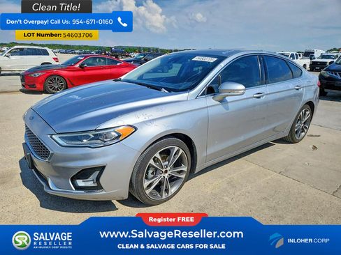 Used 2020 Ford Fusion Titanium FWD image 1