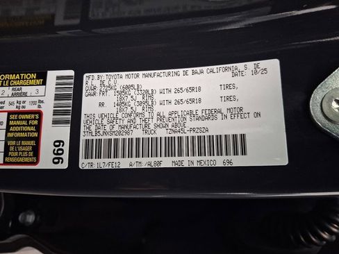 New 2025 Toyota Tacoma TRD Sport image 19