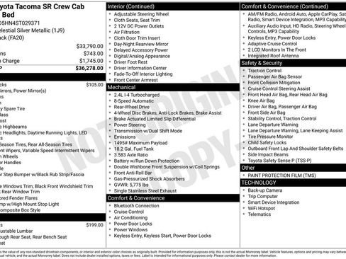 Used 2025 Toyota Tacoma SR RWD image 33