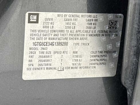 Used 2016 GMC Canyon SLE w/ SLE Convenience Package image 11