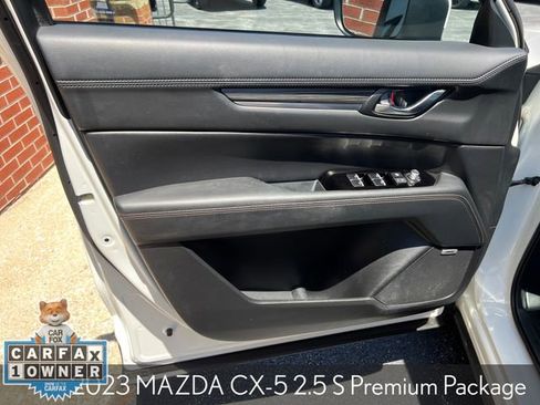 Used 2023 MAZDA CX-5 AWD 2.5 S w/ Premium Package image 9