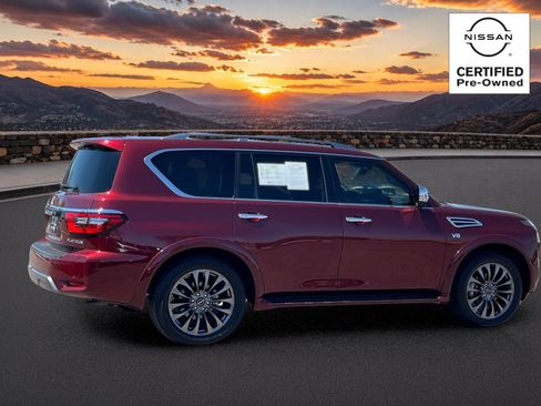 Certified 2022 Nissan Armada Platinum w/ Captain's Chairs Package AWD/4WD image 5