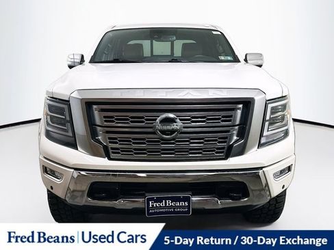 Used 2021 Nissan Titan Platinum Reserve w/ Moonroof Package image 2