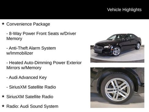 Used 2017 Audi A4 2.0T Premium w/ Convenience Package image 7