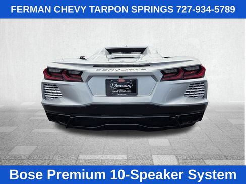 New 2027 Chevrolet Corvette Stingray Convertible w/ Chrome Exterior Badge Package RWD image 10