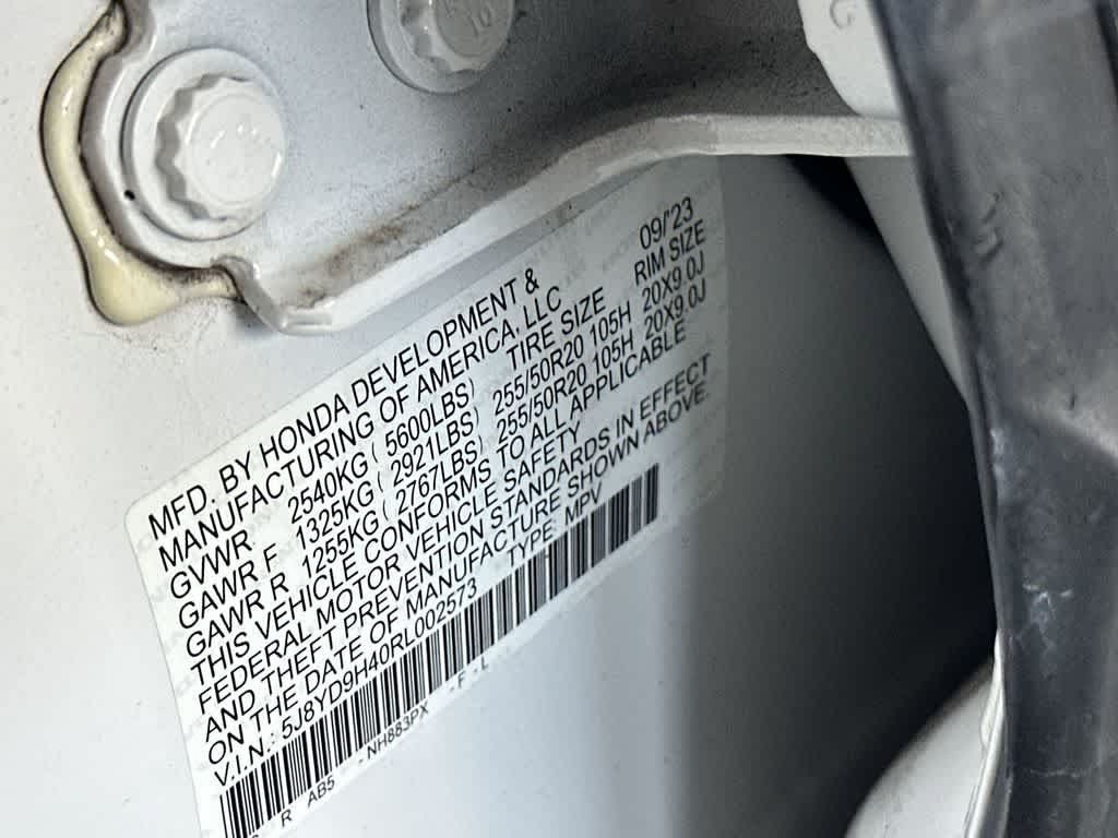 Certified 2024 Acura MDX w/ Technology Package FWD image 37