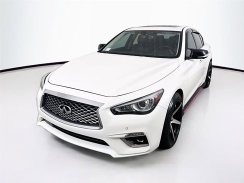 Used 2023 INFINITI Q50 Luxe w/ Cargo Package image 3