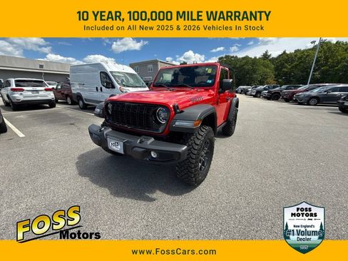 Certified 2024 Jeep Wrangler Sport AWD/4WD image 1