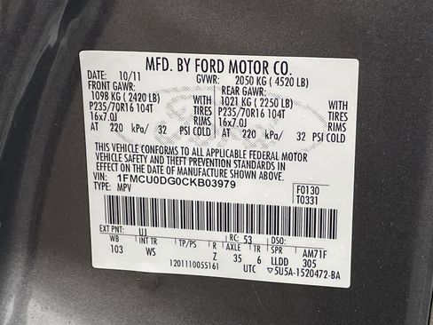 Used 2012 Ford Escape XLT image 28