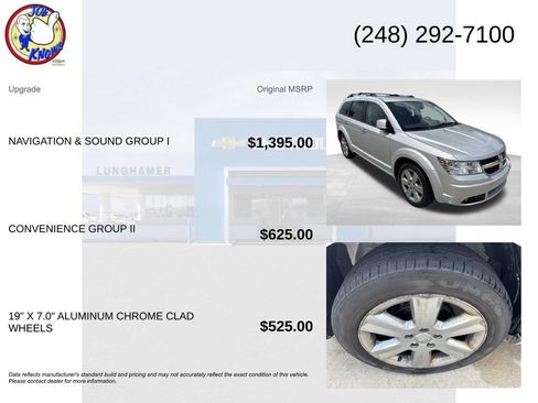 Used 2010 Dodge Journey R/T w/ Navigation & Sound Group I FWD image 5