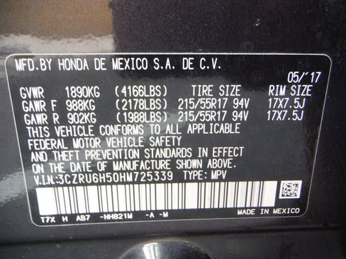 Used 2017 Honda HR-V EX image 34