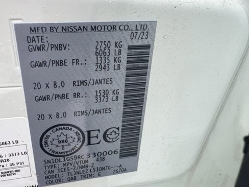 Used 2024 INFINITI QX60 Sensory image 33