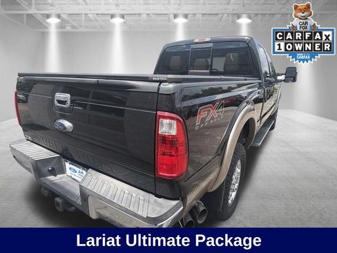Used 2014 Ford F350 Lariat w/ Lariat Ultimate Package AWD/4WD image 7